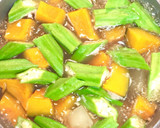 かぼちゃ煮物リメイク！冬瓜のそぼろ餡かけ作り方5写真