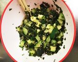 簡単さっぱりズッキーワカメの酢醤油和え作り方4写真
