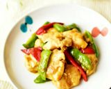 鶏肉とピーマンのカレー炒め作り方4写真
