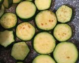 やみつき☆ズッキーニと豆腐のオリーブ炒め作り方7写真
