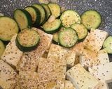 やみつき☆ズッキーニと豆腐のオリーブ炒め作り方10写真
