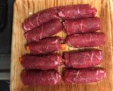 牛肉巻きデミグラスソース煮込み作り方3写真