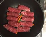 牛肉巻きデミグラスソース煮込み作り方4写真
