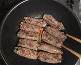 牛肉巻きデミグラスソース煮込み作り方5写真
