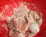 鶏むね肉のつるるんごまねぎ塩かけ作り方3写真