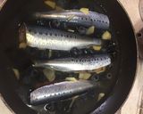 いわしのブルーベリー煮とパエリア作り方1写真