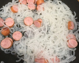 簡単！しらたきの焼きそば風炒め作り方4写真