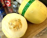 珍品 麻婆そうめんかぼちゃ作り方1写真