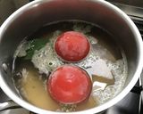 冷凍トマトとオレガノのスープ作り方4写真