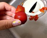 材料3つ！キンキン！さっぱり冷凍トマト作り方2写真