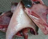 ぶりのあら汁♪作り方1写真