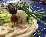 夏にスッキリ梅ゴマポン酢うどん作り方5写真