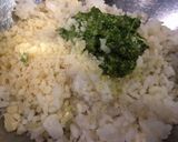 冷凍ごはんで作るスイカ風！焼きリゾット作り方2写真