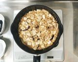 【料理】即席適当な大豆のお肉入り麻婆豆腐作り方3写真
