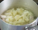 アップルゴーヤーの排骨湯(パイコータン)作り方6写真