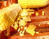 とうもろこしと山芋☆ホクホク炊き込みご飯作り方1写真