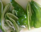 万願寺大甘とうがらしのおかか醤油炒め作り方1写真