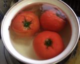 魚介とトマトの冷たいパスタ作り方1写真