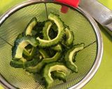 ゴーヤと茄子の胡麻油炒め作り方2写真