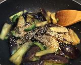 ゴーヤと茄子の胡麻油炒め作り方4写真