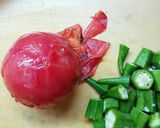 ﾄﾏﾄと卵、豆腐の旨味炒め♪作り方4写真