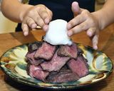フライパン１つで★山盛りローストビーフ丼作り方12写真