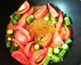 ﾄﾏﾄと卵、豆腐の旨味炒め♪作り方6写真