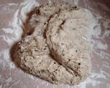捏ねないパン★麦茶とオーツ＊ドイツパン風作り方11写真