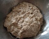 捏ねないパン★麦茶とオーツ＊ドイツパン風作り方8写真