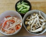 冬瓜のワタときゅうりの昆布茶あえ作り方3写真