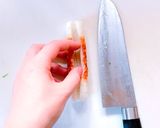 くるくる♡ちくわのシソチーズ巻き作り方1写真