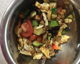 たっぷり夏野菜と納豆の冷やし中華作り方3写真