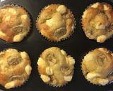 簡単♪濃厚バナナのマフィン(クリチ入り)作り方4写真