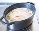 簡単手軽な【豚もやしのにんにく味噌鍋】作り方2写真