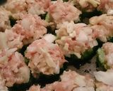肉詰めチーズ☆ゴーヤ☆作り方5写真