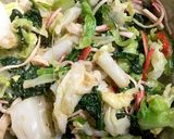 超楽々 キャベツのごま風味和え物作ります作り方3写真