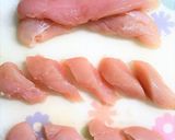 思い出の～ささ身生姜焼き～作り方1写真