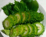 ゴーヤのはさみ揚げ(種ごと)作り方1写真