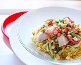 タレも手作り!タコとブリの冷やし中華作り方6写真