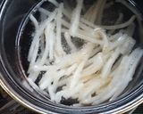 節約✿モヤシの味噌汁作り方3写真