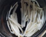 節約✿モヤシの味噌汁作り方2写真