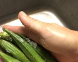 オクラかけご飯作り方1写真