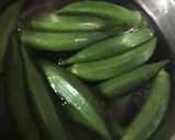 オクラかけご飯作り方2写真