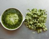ホケミで簡単★きゅうりパンケーキ作り方1写真