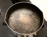 夏の子供朝食〜簡単5分冷やし納豆そうめん作り方1写真
