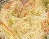夏の子供朝食〜簡単5分冷やし納豆そうめん作り方2写真