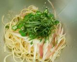 ピリッとさっぱりさわやか薬味スパゲッティ作り方4写真
