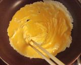 青梗菜&卵♡きのこ入りヘルシー炒め♡作り方5写真
