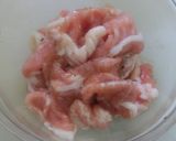 ご飯に合う‼ナスとピーマンの豚肉みそ炒め作り方1写真