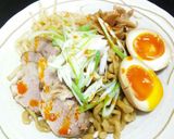 二郎麺で油そば作り方4写真